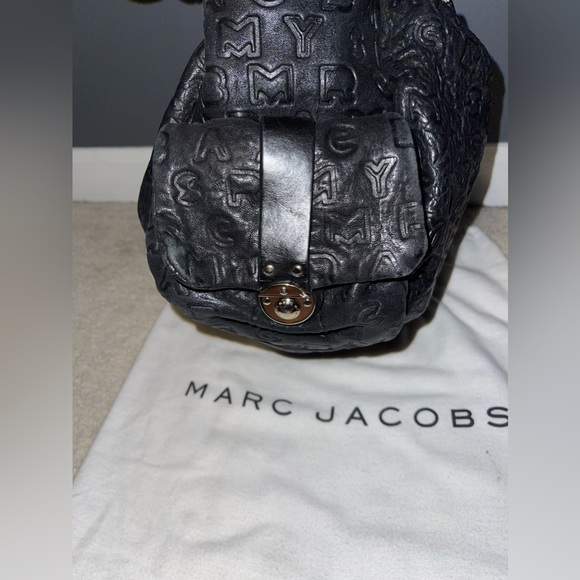 MARC JACOBS Pebbled Leather Hobo Bag - Black - Picture 5 of 11
